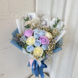 12 Soap Roses Bouquet