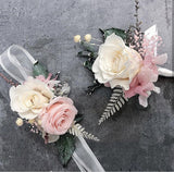 Custom Corsage OR Boutonnière - Preserved or Soap Flower