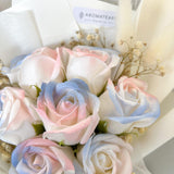 Unique Collection Soap Roses Bouquet