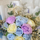 12 Soap Roses Bouquet