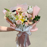 Peach Pink - Designer's Choice Fresh Bouquet