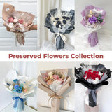 eternal love, everlasting, long-lasting,  long-lasting flowers, long-lasting bouquet, everlasting flower, preserve flower, preserved flowers bouquet, soap flower, soap flowers bouquet, dry flower