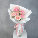 Romantic 6 Fresh Roses Bouquet