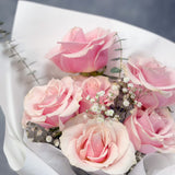 Romantic 6 Fresh Roses Bouquet