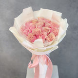 Classic Round Fresh Rose Bouquet