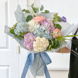 Fresh Hydrangea Mixed Flower Bouquet