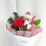 Mini Winter Fresh Rose Bouquet