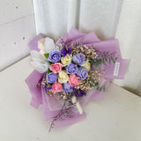 12 Soap Roses Bouquet