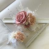 Preserved Flower Boutonniere, vancouverflowershop, freshbouquet, fresh, roses, freshflowers vancouver, preservedflower, soapflower, Preserved Flower Corsage, prom flower, prom party, 밴쿠버꽃집