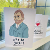 Way to gogh!(Graduation Card)